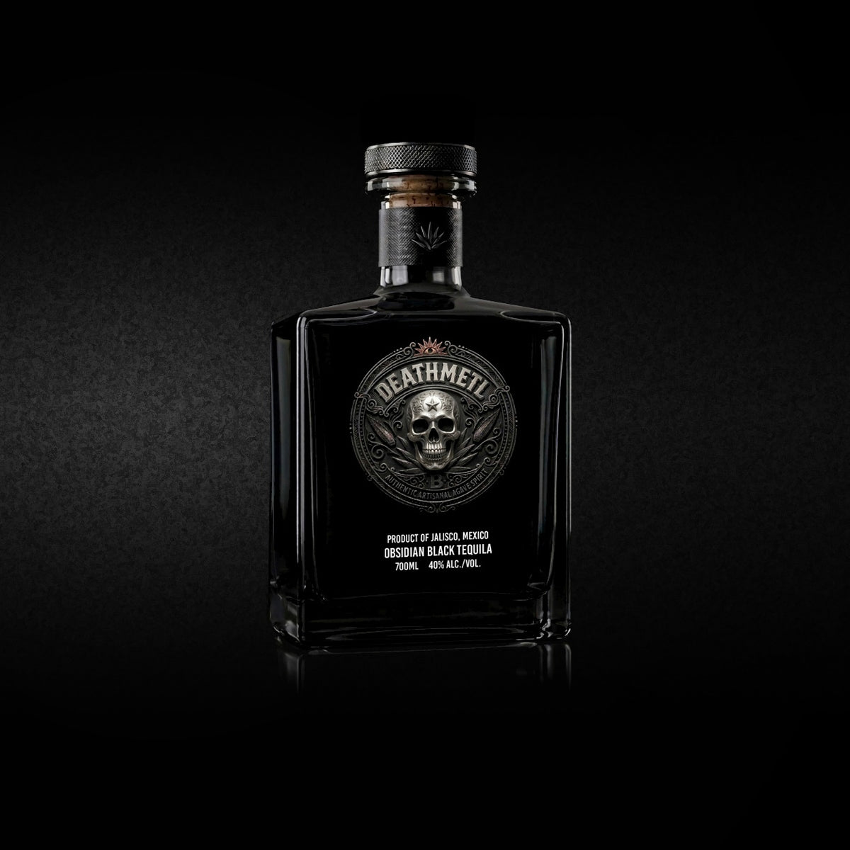 DEATHMETL Obsidian Black Tequila